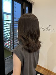 五反田美容室☆女子力高めのミディアムヘア/美艶髪