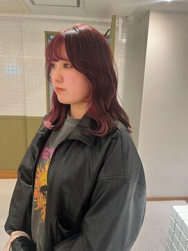 エミィ(emme) 【emme×笹川 】インナーカラー/フェイスフレーミング