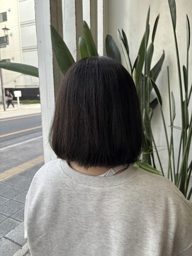 アン(Hair make un) ワンカラー『ブラウン』