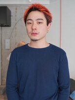 シティ 薬院(SITY.)&nbsp;スパイキーショート オレンジカラー レッドカラー