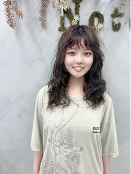 ノトスヘアー(Notos hair)の写真/丁寧なカウンセリングからあなたに似合うパーマをご提案！ダメージを抑えながらモチが良いのが人気の秘密＊