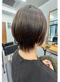 ショートボブ×ダークアッシュ浦和美容院ARTS荒巻充カットうまい