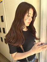 ヘアカロン 熊本本店(Hair CALON) ピンクブラウン/韓国/ブリーチなしカラー