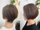 リリー LILY ヘアー メイク HAIR アンド & MAKEの写真/白髪をしっかりカバーしながら、透明感やツヤ感をプラス☆ダメージを最小限に抑えた施術でツヤ髪に♪