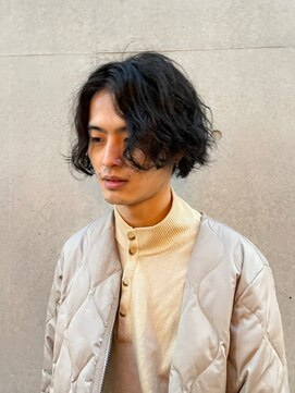 テテコケット(tete coquette) 【若松 詩季】MEN’S HAIR/ボブ/ニュアンスパーマ