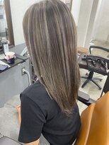 アジールヘア 北千住駅西口店(agir hair)&nbsp;大人ハイライト筋感ナチュラル色気ヘア北千住