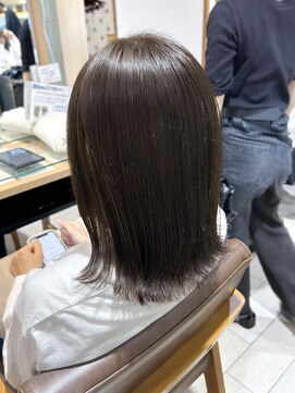 プラグ バイ ネオリーブ(plug by neolive) こなれミディ×髪質改善[髪質改善/縮毛矯正/韓国]A