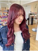 【福岡新宮】秋冬血色アップカラー ボルドー 韓国カラー