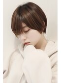 【 Ｉ. 】30代からの襟足すっきり前下がりショートボブ　川口