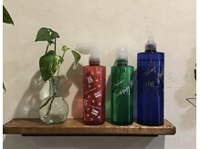 ヘアー サロン ニコ(hair salon nico)の雰囲気（RJ商品で頭皮と毛髪に負担をかけません♪）