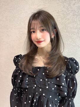 ロンド アンブル 四条烏丸(Lond ambre) 【五島巨幹】似合わせカット/フェミニンロング/メルティカラー