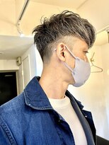 メンズプライシー(men's PRISHE.)&nbsp;50代メンズ☆白髪活かしたアシメショート