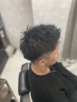 リプレイ 草津店(RIPLAY)&nbsp;ニュアンスパーマ/韓国マッシュ/スパイキーショート/MEN'S