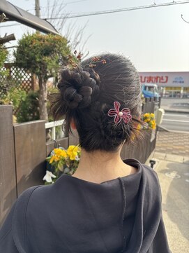 オリオリ(OliOli) 卒業式アップスタイル カチモリヘア