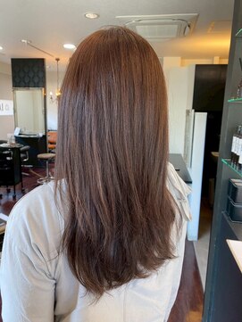 ローレン(LOREM) 美髪/うる髪ロング/さらさら上品ストレート/垢抜けブラウン