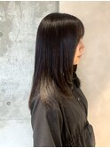 似合わせカラー/顔周りカット/ミディアムレイヤー