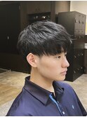 ショートマッシュ/ニュアンスパーマ