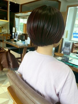 バブ バイネオリーブ(Bab by neolive) ショート/暗めカラー/グランマッシュ/デザインカラー