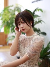 ラブハーツアンドビー(luve heart's And Be×La Chouette) ノンブローカット　骨格補正ショートヘア