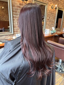 ラルジュアン(Largean) 赤羽　ピンクバイオレット　ロング