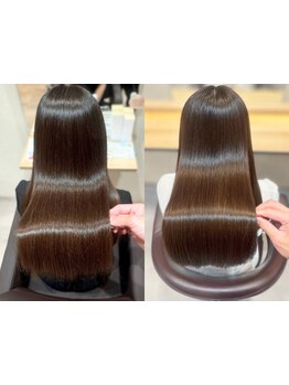 くせ毛・うねりを根本からケア。髪質改善から最先端縮毛矯正まで、あなたの髪に最適な美髪プランをご提案。