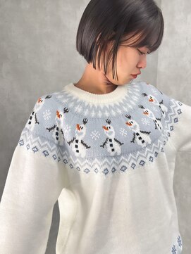 【MIYA】切りっぱなしボブ