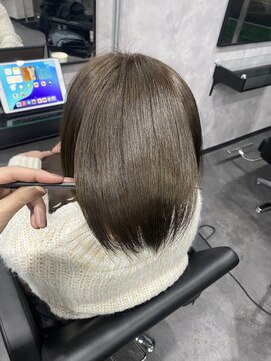 髪質改善カラー/白髪ぼかし/明るい白髪染め