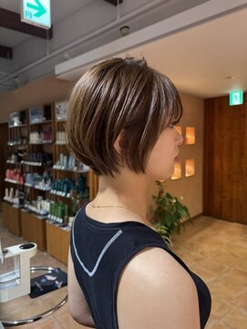 アルファサリダ(ALPHA SALIDA) 冬にもおすすめ◎短すぎないハンサムショート