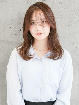 ナチュラルブラウン/ミディアムレイヤー