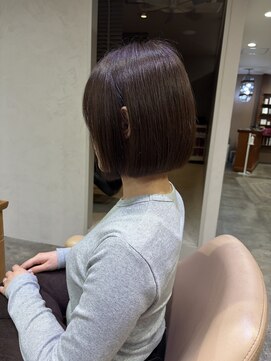 インビテーション 名古屋(invitation) あごラインのボブ: