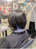 にじさんじ 小柳ロウ/推しカラー/インナーカラー/水色/ブリーチ