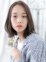 メルア バイ エイト つくば研究学園(Meluah by 8)&nbsp;研究学園/髪質改善/スモーキーカラー!外ハネレイヤーくびれヘアc