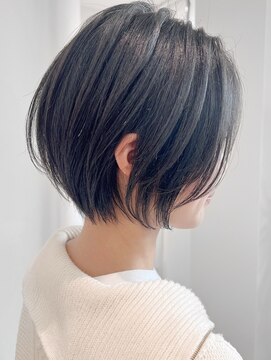 セイドット リー(Say. Ree) say.ショートボブひし形ショートクールショートミルクティー