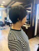 アンツ ヘアーアンドリゾート 辻堂本店(ANT'S Hair and Resort) ピンクベージュ/アンブレラカラー/クールショート/前髪/辻堂