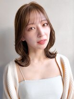 リヤン 表参道(lyann) 前髪アンブレラカラー艶感美髪くせ毛風カールクールショート