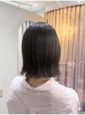 似合わせカラー/切りっぱなし/顔周りレイヤー