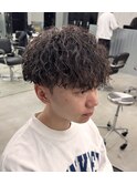 <>ツイスパ/スパイラルパーマ/メンズサロン/メンズ/眉毛