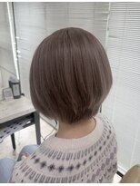 ヴィヒタ 川越 本川越(VIHTA.)&nbsp;ブリーチダブルカラーミルクティーグレージュカラー川越本川越