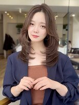 コート 青山(Cote) 美髪レイヤーカット/顔まわりレイヤー/くびれロングレイヤー