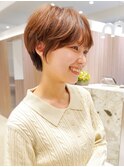 似合わせカット30代40代50代ショートボブくびれレイヤーカット
