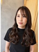 コテ巻き風リッチカール