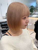 サンクプロジェクト(cinq PROJECT)&nbsp;王道ミルクティーベージュボブ