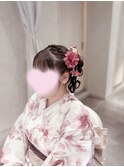サイドクラゲヘア