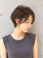 アイシー 関内(ICY)&nbsp;(ICY土屋)ショートヘアショートボブ前髪なし長めショート