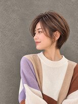 ラベルムバイエーケー(La Belleme by AK)&nbsp;丸みショートボブ×ナチュラルブラウン