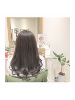 ナノハナ&nbsp;鹿沼で唯一本格ヘッドスパが出来る美容室　デザインカラー