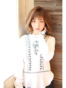 アース コアフュールボーテ 松本庄内店(EARTH coiffure beaute) 抜け感カジュアルボブ