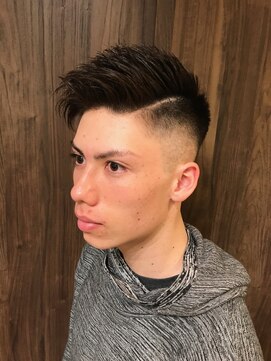 理容 うめむら ラインフェード