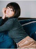 愛されショートボブ