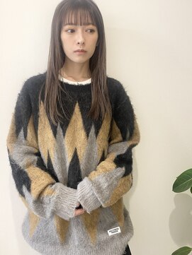 ニコフクオカヘアーメイク(NIKO Fukuoka Hair Make) 「NIKO」透け感ミルクティーブラウン